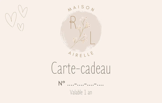 Carte-cadeau Maison Airelle Maison Airelle